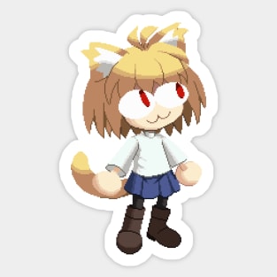 Neco Arc Pixel art Sticker